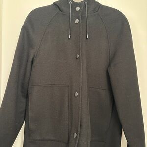 Banana Republic Black Wool Coat